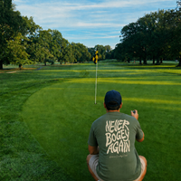 Never Bogey Again Green Print - Queens Country Club