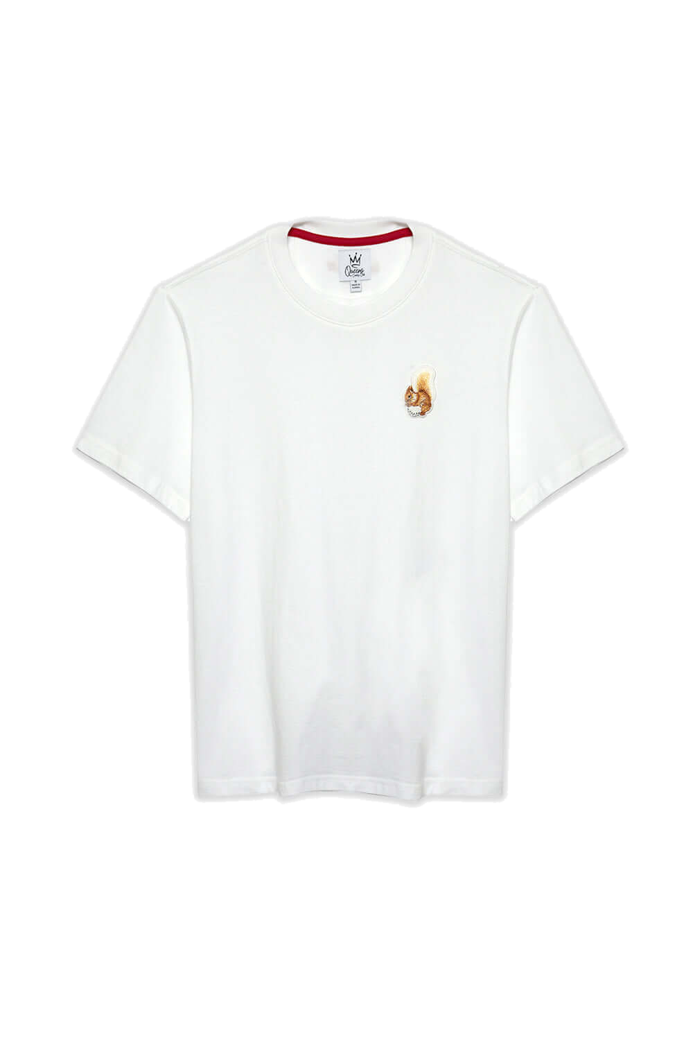 Men's Squirrel Logo T-Shirts – front view, Queens golf apparel by Queens Country Club
