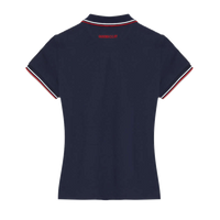 Women's Crown Q Logo Polo Shirts – product view 9, Queens golf apparel by Queens Country Club