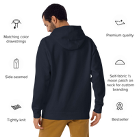 Men's Queens Country Club Embroidery Hoodie — product image 14