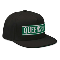 Queens CC Street Sign Flat Bill Cap – product view 2, Queens golf product by Queens Country Club