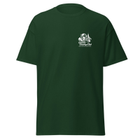 Green tQueens Unisphere Golf Tee-shirt with a logo on the chest , | Queens Country Club