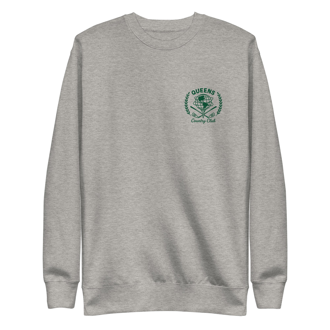 Queens Unisphere Golf Ball Tee Sweatshirts – product view 4, Queens golf apparel by Queens Country Club