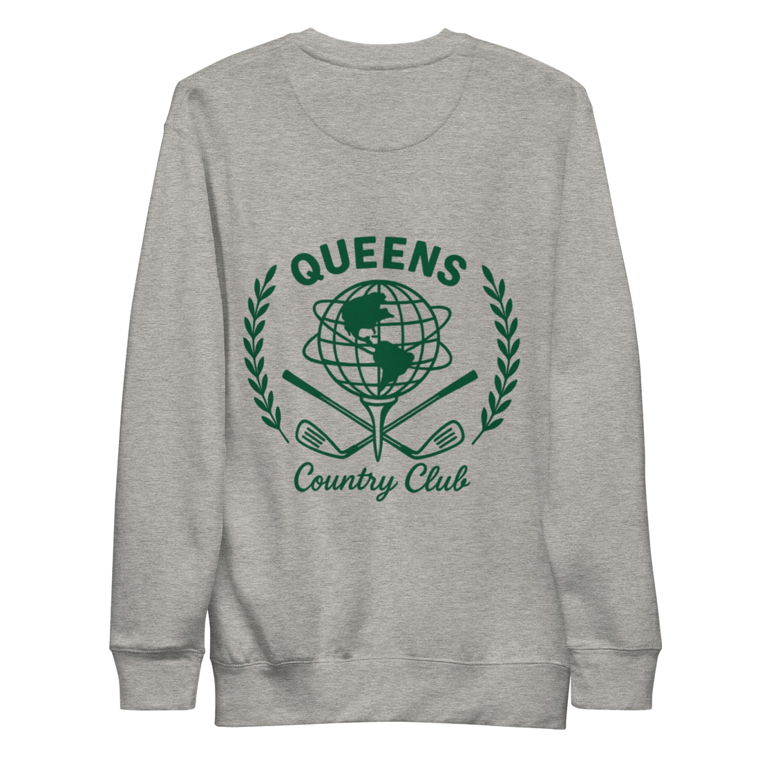 Queens Unisphere Golf Ball Tee Sweatshirts – product view 5, Queens golf apparel by Queens Country Club