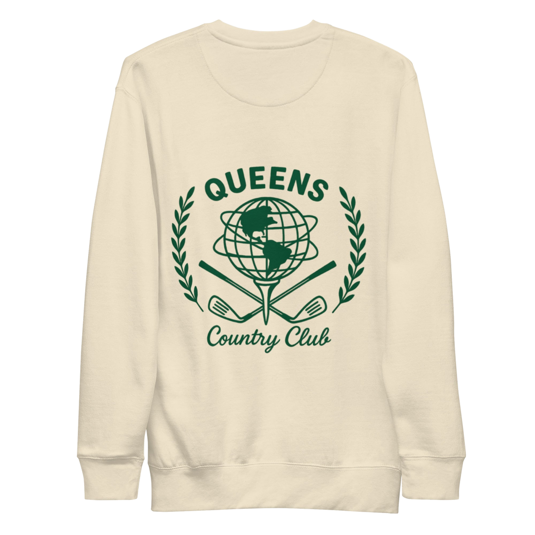 Queens Unisphere Golf Ball Tee Sweatshirts – product view 7, Queens golf apparel by Queens Country Club