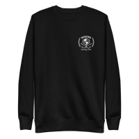 Queens Unisphere Golf Ball Tee Sweatshirts Black Front | Queens Country Club