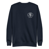 Queens Unisphere Golf Ball Tee Sweatshirts Navy | Queens Country Club