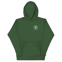 Queens Unisphere Golf Ball Tee Hoodie Forest Green | Queens Country Club