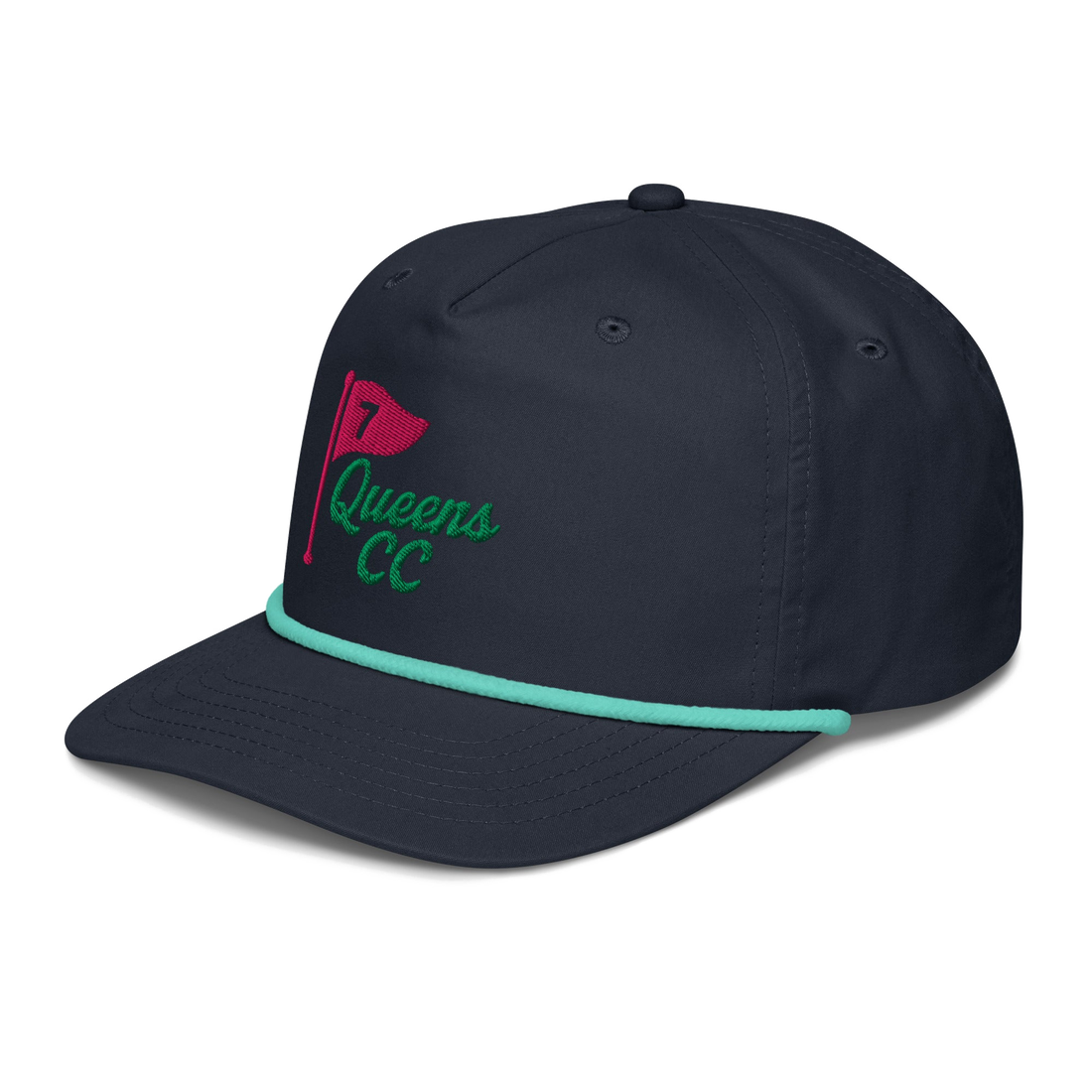 QCC NO 7 golf rope hat | Queens Country Club
