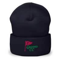 No.7 QCC Beanie in Navy | Queens Country Club