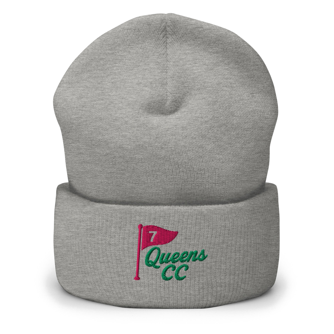 No.7 QCC Beanie in Heather | Queens Country Club