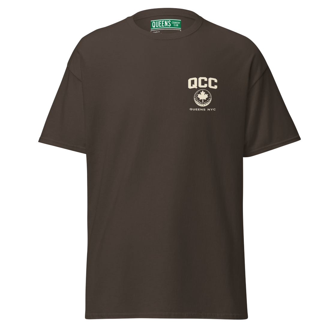 Queens Golf Dept. Tee — front view | Queens Country Club