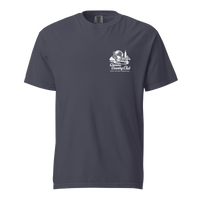 'Queens Country Club' logo on the front and back. Queens Unisphere Golf Tee