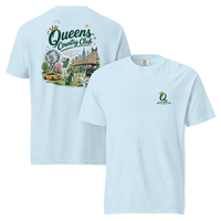Queens Country Club Cityscape Tee — back view | Queens Country Club