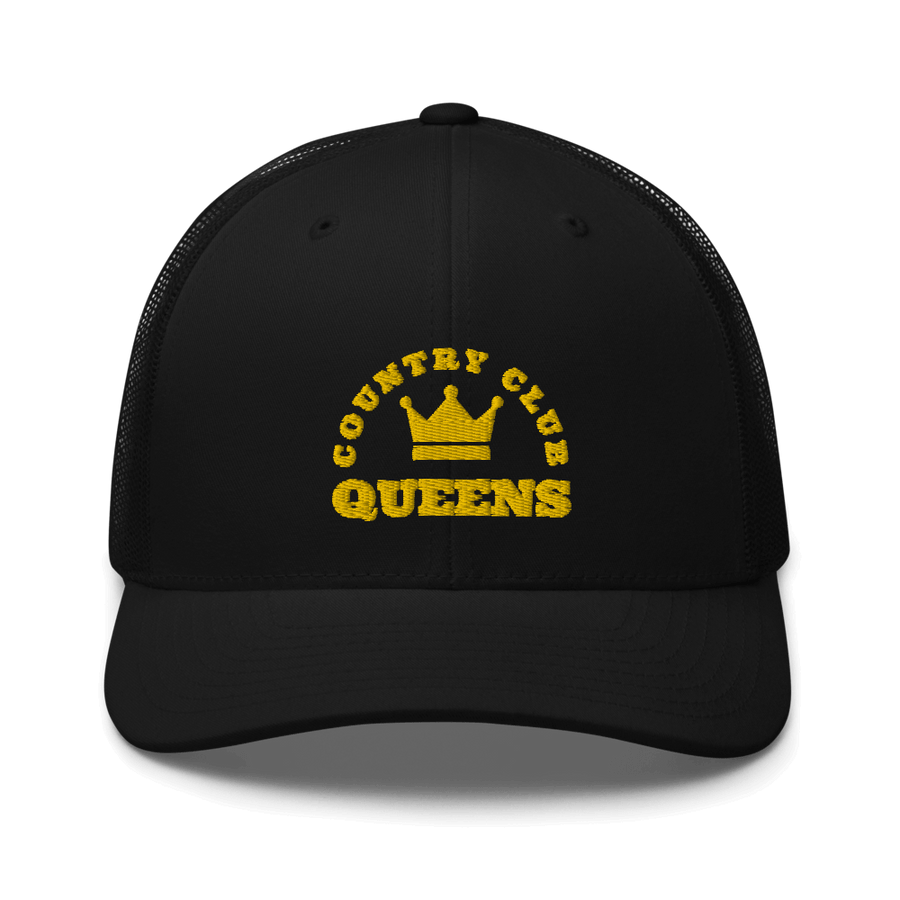 Queens CC Crown Trucker Cap - Queens Country Club