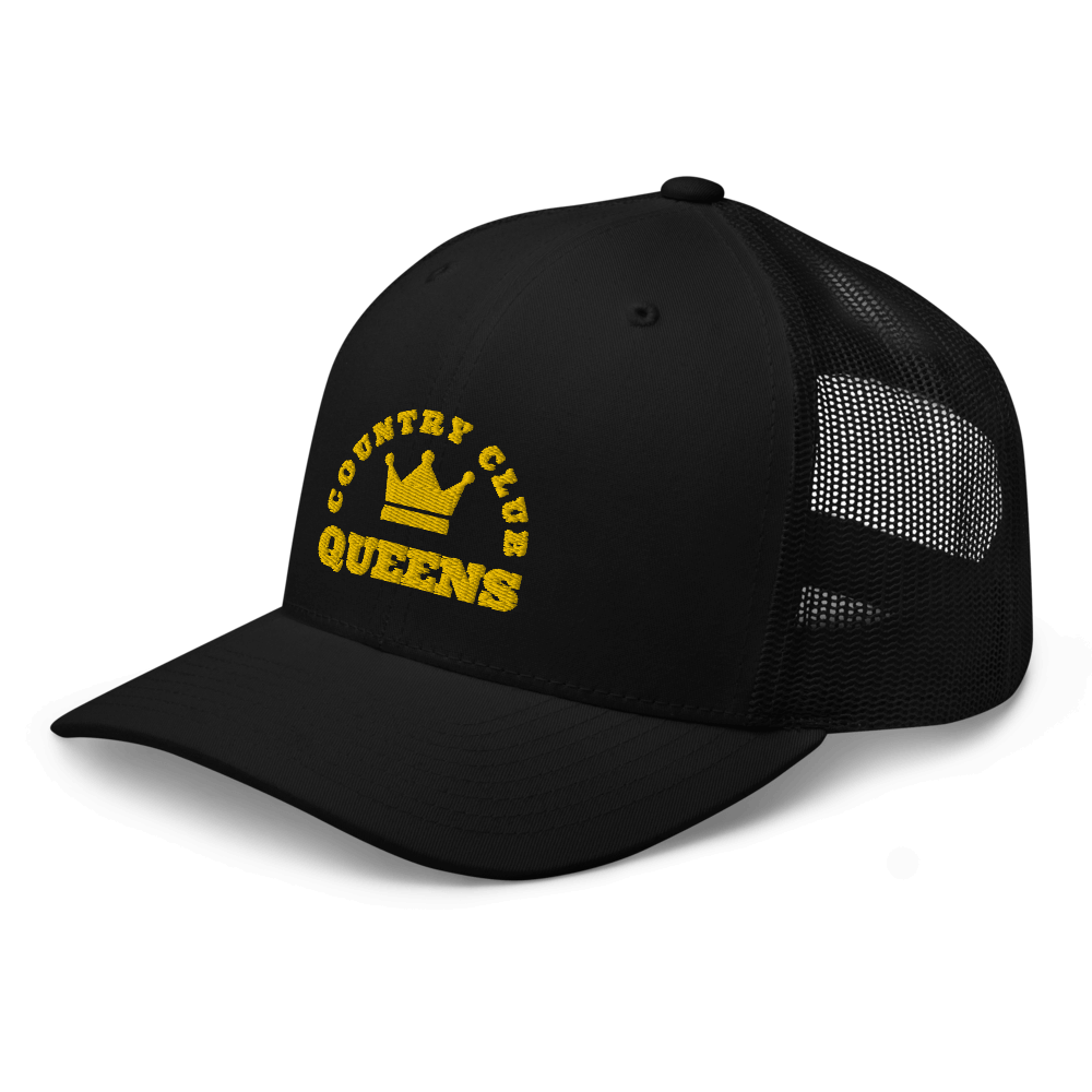 Queens CC Crown Trucker Cap - Queens Country Club