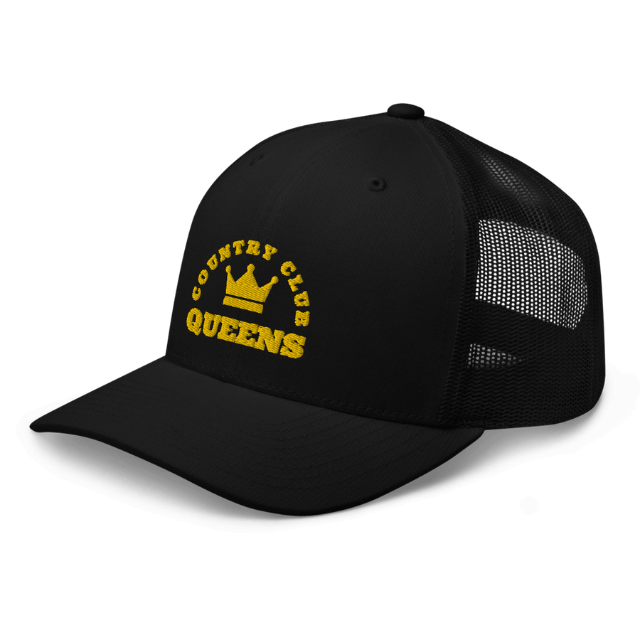 Queens CC Crown Trucker Cap - Queens Country Club
