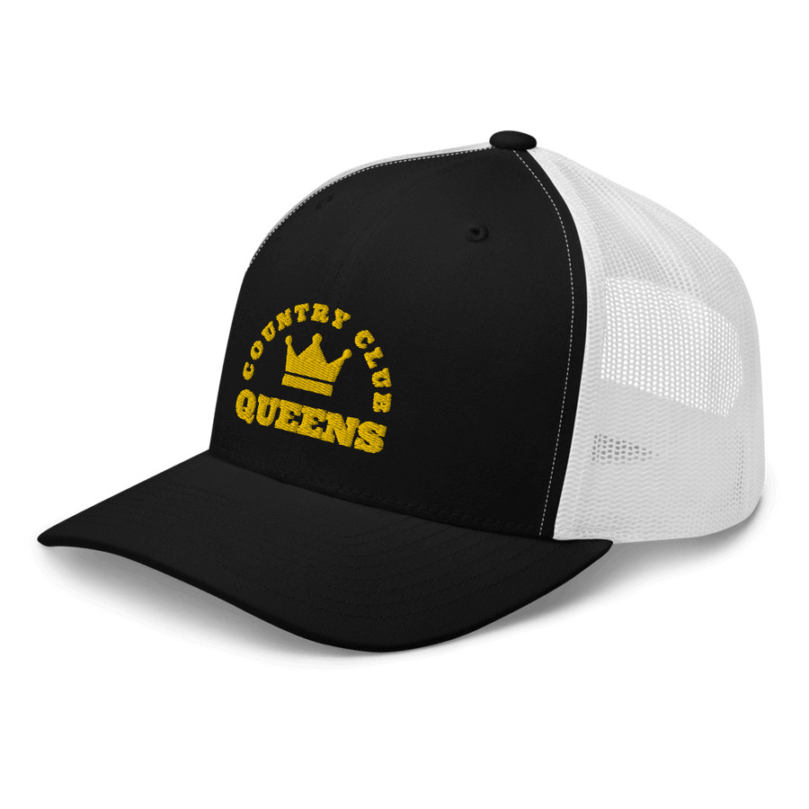 Queens CC Crown Trucker Cap - Queens Country Club