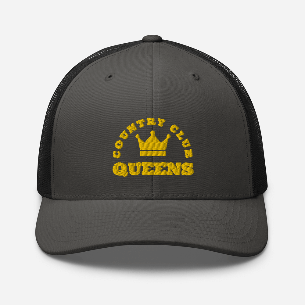Queens CC Crown Trucker Cap - Queens Country Club