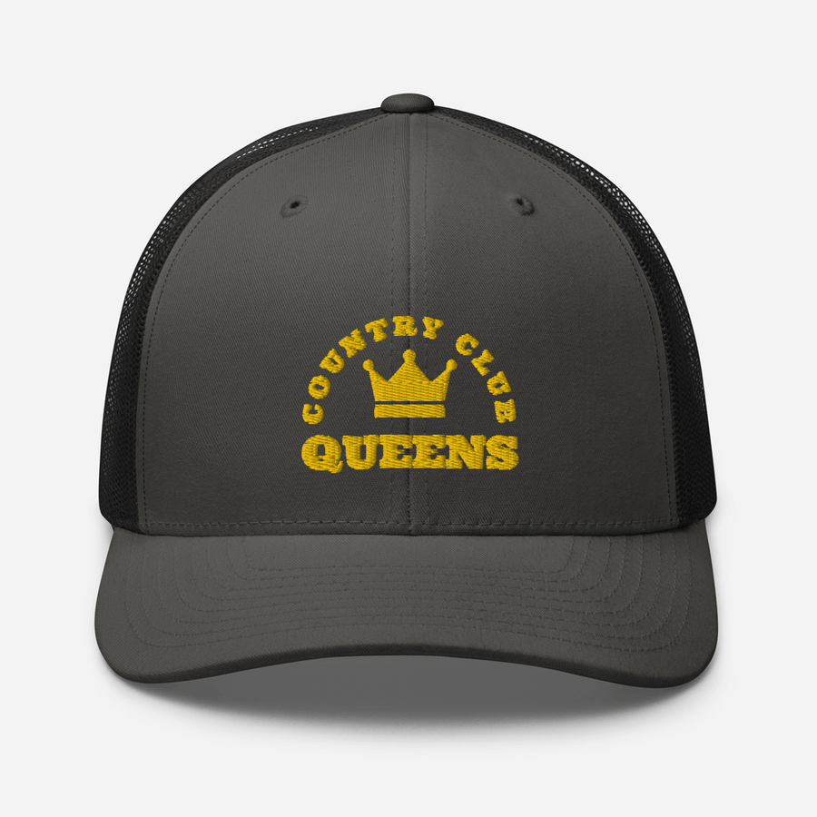 Queens CC Crown Trucker Cap - Queens Country Club