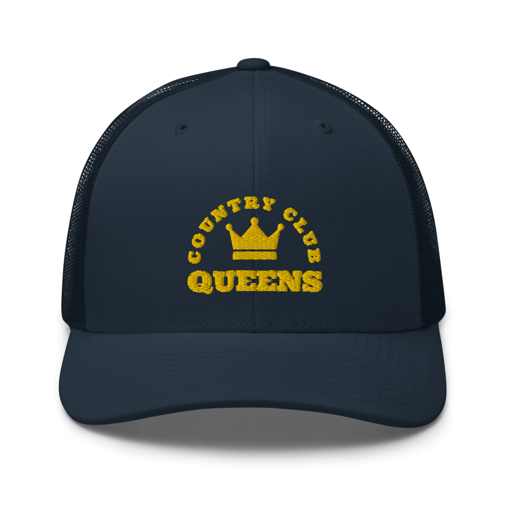 Queens CC Crown Trucker Cap - Queens Country Club