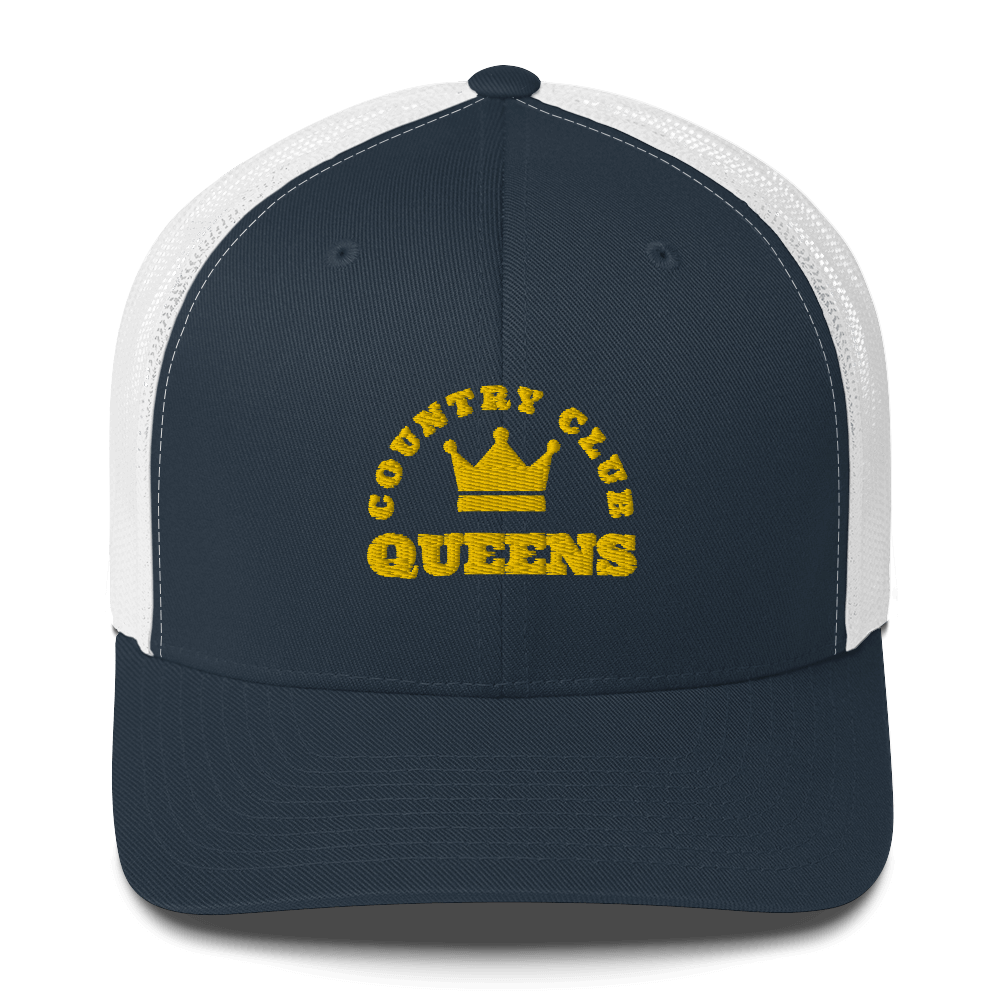 Queens CC Crown Trucker Cap - Queens Country Club