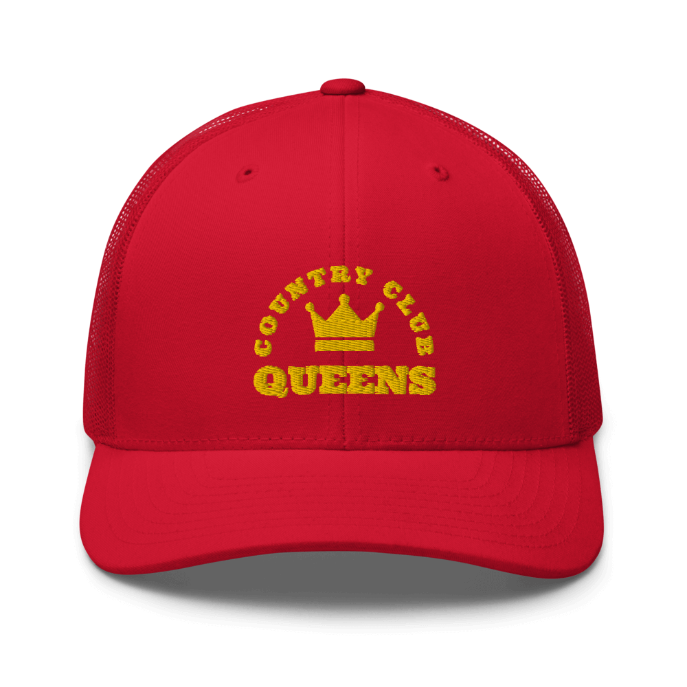 Queens CC Crown Trucker Cap - Queens Country Club