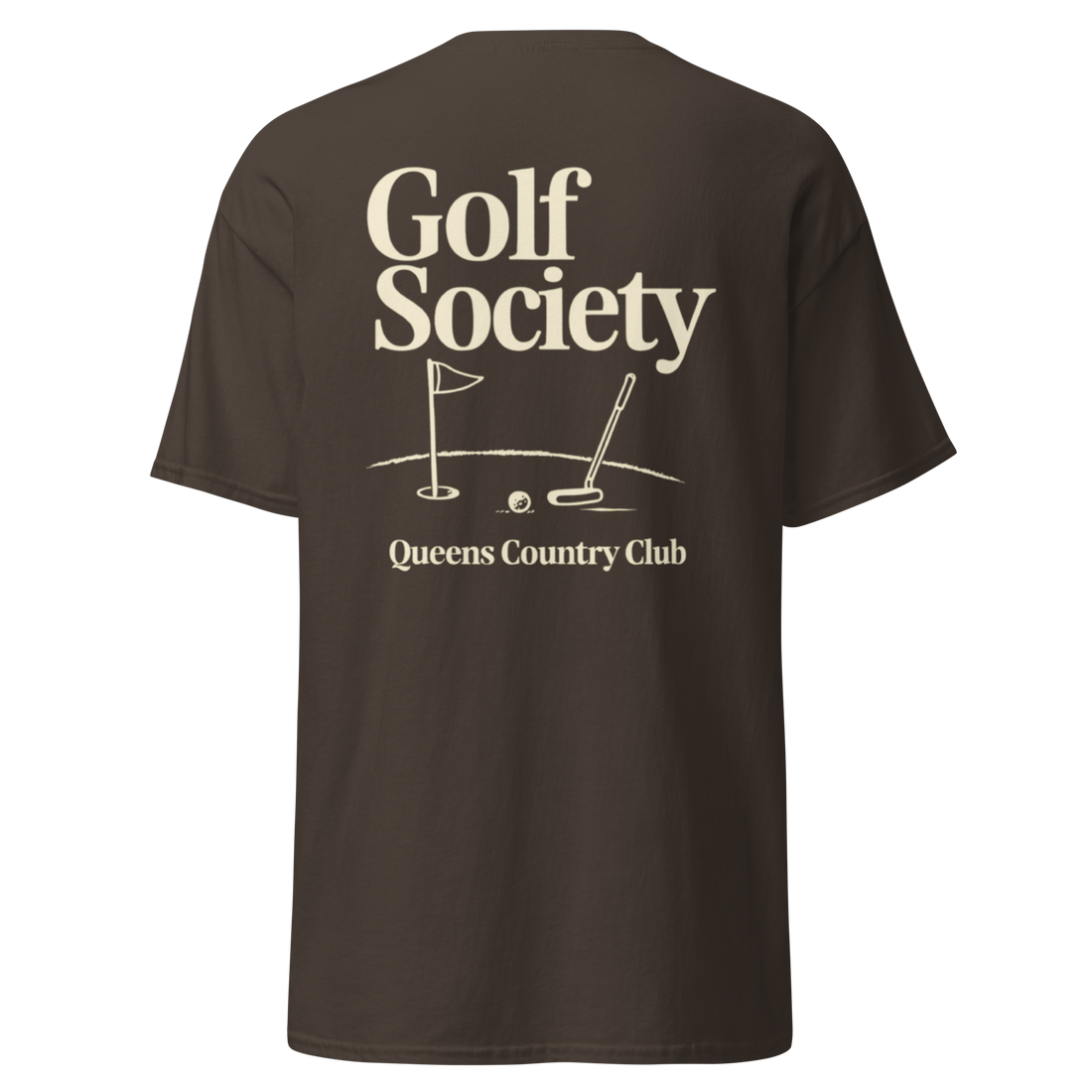 Golf Society Tee — Dark & Rich Colors | Queens Country Club — product image 9
