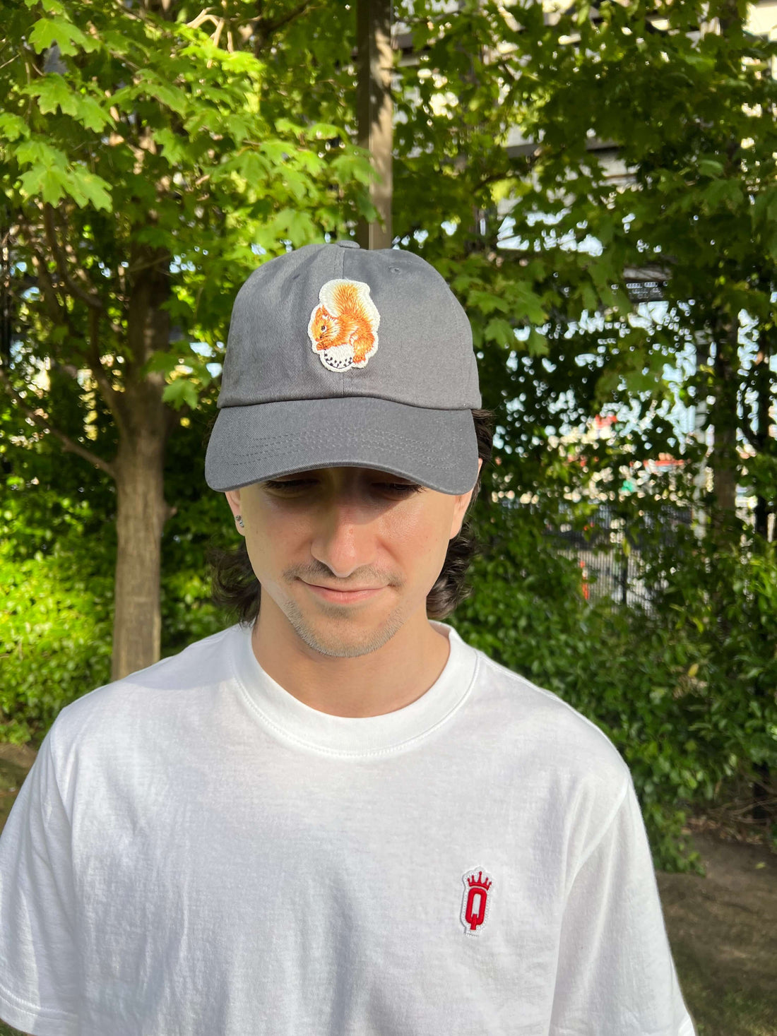 Daddy Hat with Squirrel Patch - Queens Country Club
