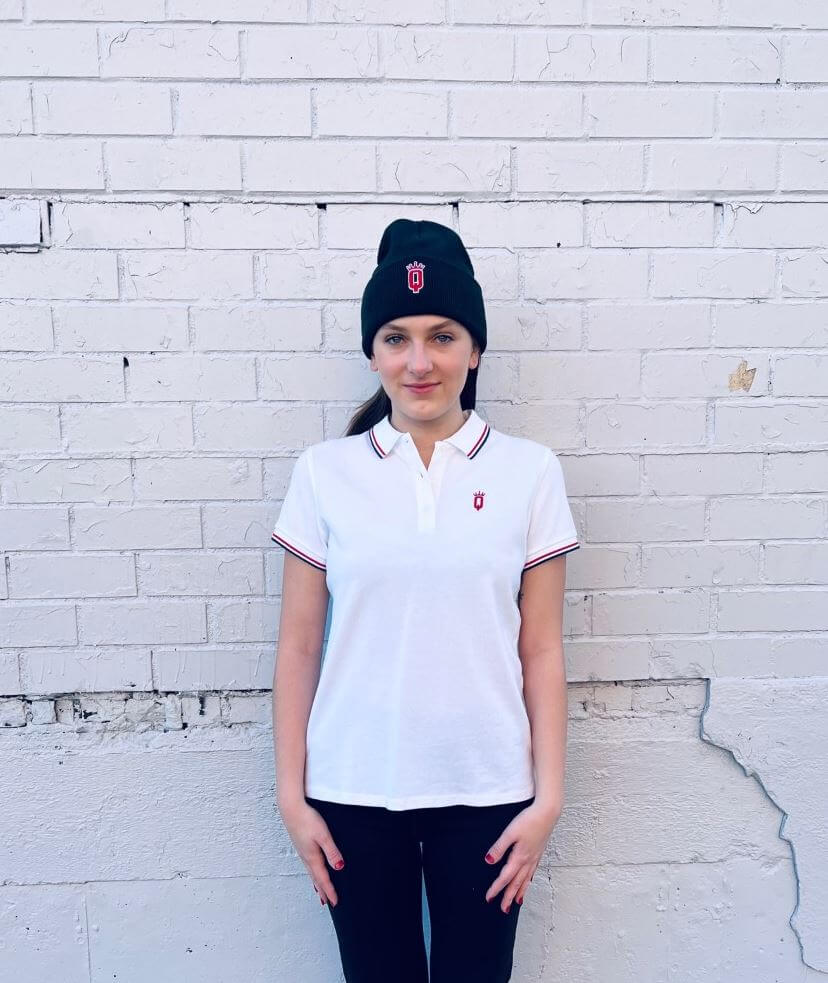 Women's Crown Q Logo Polo Shirts - Queens Country Club