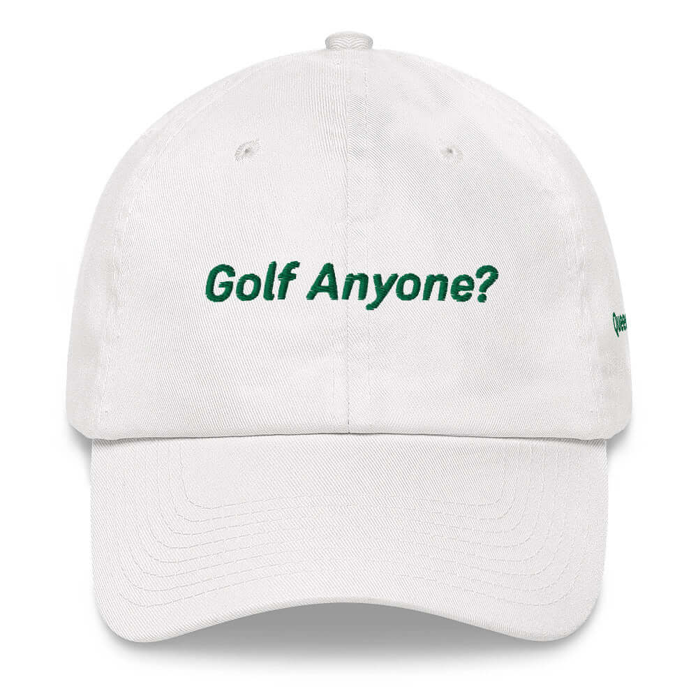 "Golf Anyone?" Dad hat - Queens Country Club